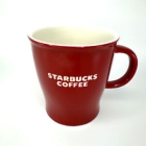 Starbucks Christmas Red Ceramic Coffee/Tea Mug  (16 ounce)